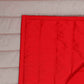 Quilt with 2 Pillow Shams Decorative Polyester Self Textured Reversible Red/Grey - (90" X 108" ; Pillow - 17" X 27")