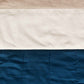 Quilt with 2 Pillow Shams Cotton and Polyester Patchwork Off-White, Blue and Beige - (90" X 108" ; Pillow - 17" X 27")