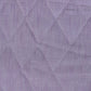 Quilt with 2 Pillow Shams Cotton Diamond Quilted Blue - (90" X 108" ; Pillow - 17" X 27")