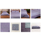 Quilt with 2 Pillow Shams Cotton Diamond Quilted Blue - (90" X 108" ; Pillow - 17" X 27")