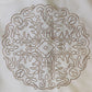 Quilt with 2 Pillow Shams Polyester and Cotton Embroidered Pintuck Golden - (90" X 108" ; Pillow - 17" X 27")