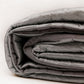 Quilt with 2 Pillow Shams Polyester and Cotton Embroidered Pintuck Grey - (90" X 108" ; Pillow - 17" X 27")