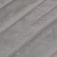 Quilt with 2 Pillow Shams Decorative Polyester Reversible Grey - (90" X 108" ; Pillow - 17" X 27")