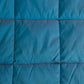 Quilt with 2 Pillow Shams Decorative Polyester Reverisble Teal - (90" X 108" ; Pillow - 17" X 27")