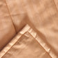 Golden colored embroidered bed quilt /comforter with 2 matching pillow covers made from polyester front and cotton backed quilt for king size double bed 