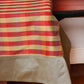 Table Cover Polyester Blend Checkered with Border Multi - 52" x 84"