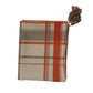 Table Cover  Cotton Blend Plaid Checks Red White - 52 in x 84 in