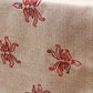 hand embroidered white table runner with floral pattern  for 6 seater table - 12x84 inches