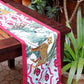 Table Runner Poly Canvas Digital Animal Print Multi - 12" X 84"