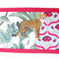 Table Runner Poly Canvas Digital Animal Print Multi - 12" X 84"