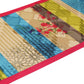 Table Runner Cotton Blend Geometric Floral Abstract Multi - 12" X 84"