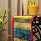 Table Runner Cotton Blend Geometric Floral Abstract Multi - 12" X 84"