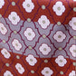 Table Runner Poly Canvas Moroccan Ogee Pattern Multi  - 12" X 84"