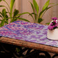 Table Runner Velvet Geometric Paisley Multi  - 12" X 84"