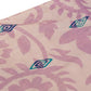 Table Runner Velvet Geometric Paisley Multi  - 12" X 84"