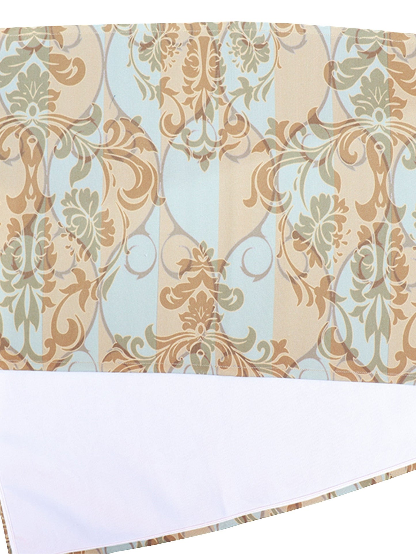 Table Runner Poly Canvas Floral Print Multi  - 12" X 84"