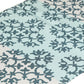 Table Runner Poly Canvas Turquoise  Turquoise Blue - 12" X 84"