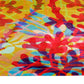 Table Runner Velvet Abstract Print  Olive Green - 12" X 84"