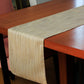 Table Runner Self Textured Beige - 12" X 84"