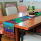Table Runner Floral Digital print  Multi - 12" X 84"