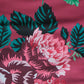 Table Runner Floral Digital Print Maroon - 12" X 84"