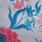 Table Runner Polycanvas Floral Print Blue - 12" x 84"