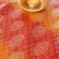 Table Runner Banarasi Brocade with Tassels | Multi - 12in X 84in