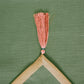 Table Runner for 4/6 seater Cotton Poly Blend with Tassels Green - 12in x 84in
