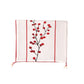 Zari Embroidery on Floral patterned Table Runner 
