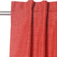 Door Curtain 100% Polyester Solid Rust - 54" X 84"