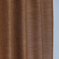 Door Curtain Polyester Blend Self Textured Ochre - 54" X 84"