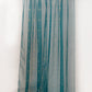 Door Transparent Sheer Curtain Polyster Moroccon Ogee Teal - 54" X 90"