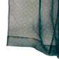 Door Transparent Sheer Curtain Polyster Moroccon Ogee Teal - 54" X 90"