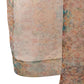 Door Transparent Sheer Curtain Polyester Abstract Floral Brown - 54" X 90"
