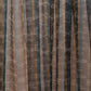 Door Transparent Sheer Curtain Polyster Striped Grey - 54" X 90"