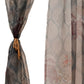 Door Transparent Sheer Curtain Polyster Jaipuria Grey - 54" X 90"
