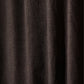 Window Curtain Polyester Blend Basket Weave Dark Grey - 50" X 60"