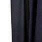 Door Curtain Polyester Blend Embroidered  Dark Blue - 50" X 84"