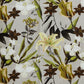 Door Curtain Cotton Blend Digital Print Floral Earthy Orchid - 84" X 50"