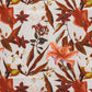 Door Curtain Cotton Blend Digital Print Floral Bright Orchid - 84" X 50"