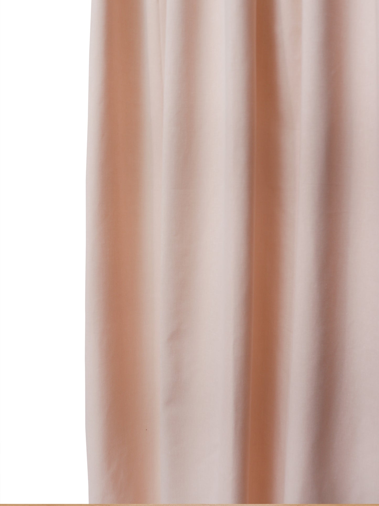 Curtain Cotton Blend Hidden Loop Plain Light Pink - 52" x 90"