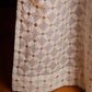 Transparent Sheer Floral Banarasi Brocade Gold- 42"x 84"