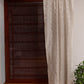 Transparent Sheer Floral Banarasi Brocade Gold - 42" x 84"