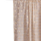 Transparent Sheer Floral Banarasi Brocade Gold - 42" x 84"