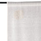 Door Semi Transparent Sheer Polyester with Golden Floral Embroidery Beige - 54" x 84"