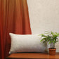 Cushion Cover Solid Textured  Jacquard White 12"X 22"