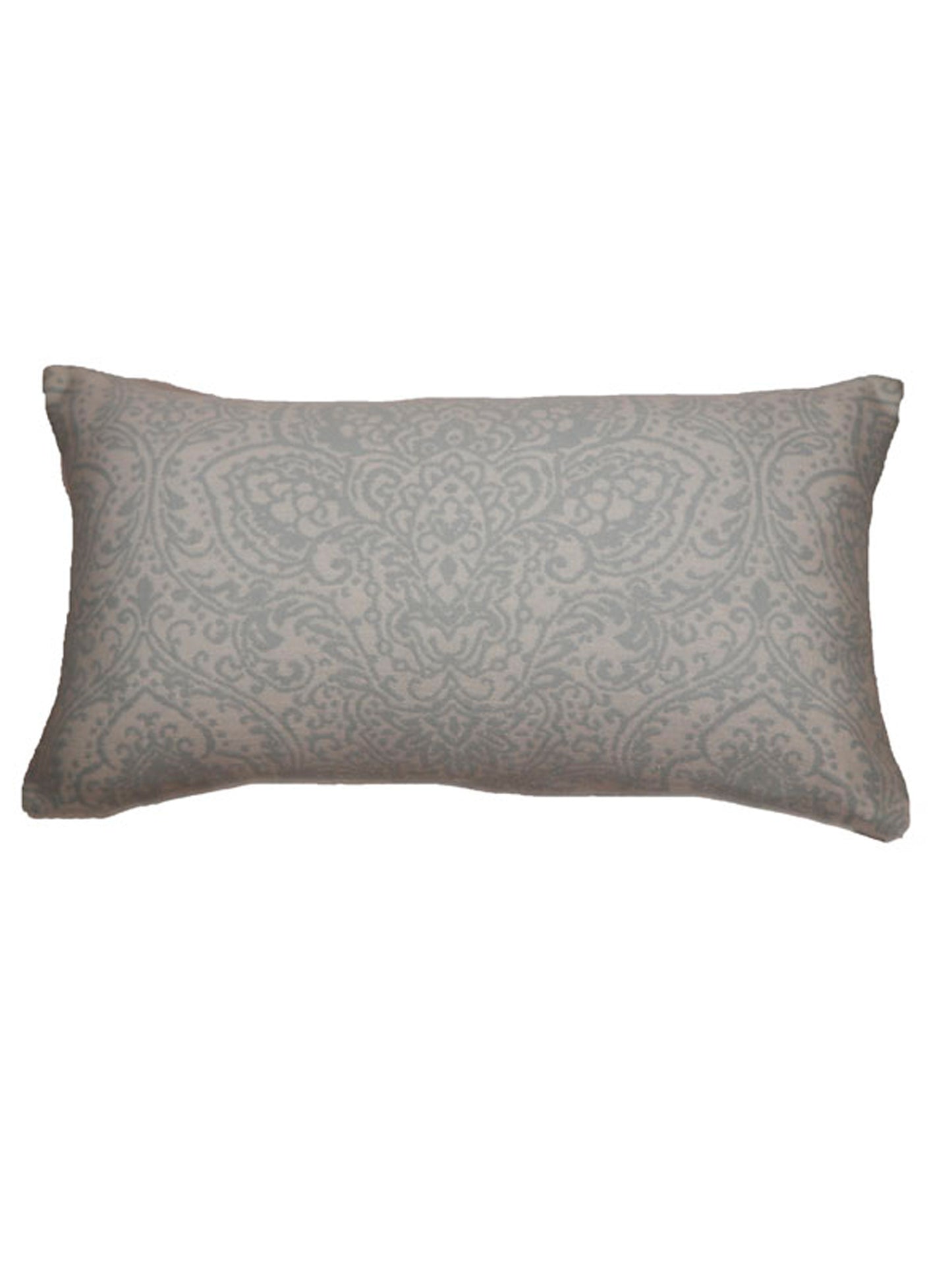 Cushion Cover Solid Textured  Jacquard White 12"X 22"