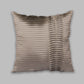 Technique Cushion Cover One Side Pleated Polyester Grey - 16" X 16"