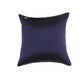 Pleating Cushion cover 100% Polyester in Dark Blue - 12"x12"