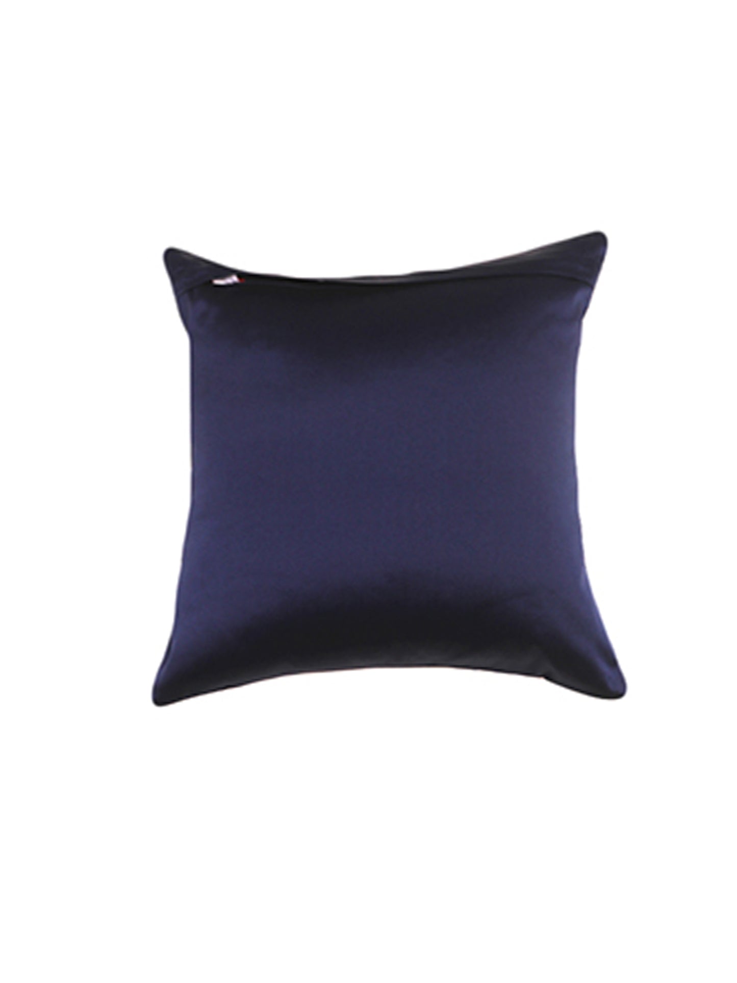 Pleating Cushion cover 100% Polyester in Dark Blue - 12"x12"